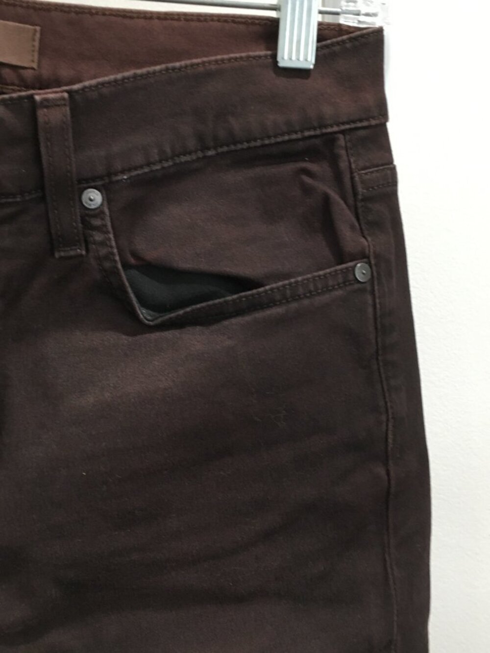 JOE'S JEANS Russet Wash 5 Pocket Styling Logo Hardware Denim Jeans - Picture 7 of 11